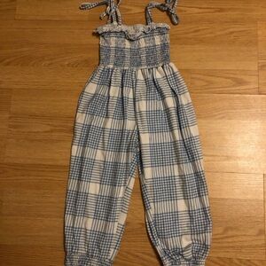 “Sweet Honey” smocked romper size 4T